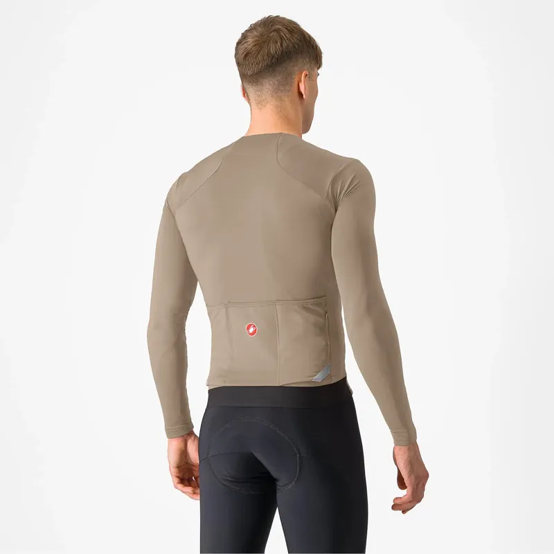 Castelli Fly Long Sleeve Jersey in Clay-1