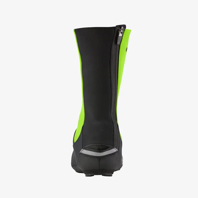 Castelli Espresso Shoe Covers in Electric Lime-1