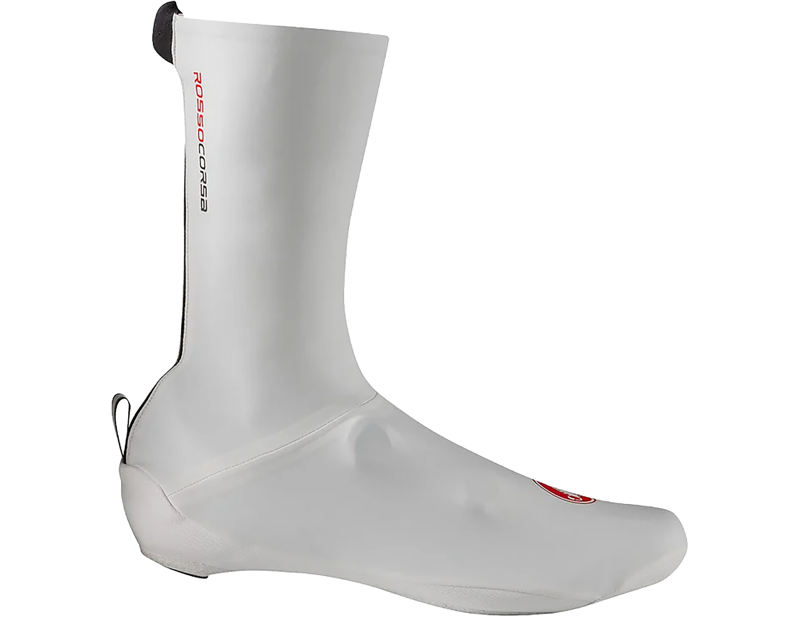 Castelli Aero Race Shoe Covers in White-1