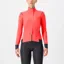 Castelli Alpha Flight RoS Women's Jacket in Brilliant Pink/Black Reflex
