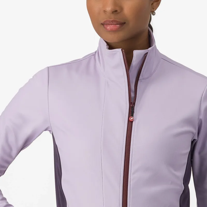 Castelli Transition 2 Women's Jacket in Orchid Petal/Night Shade-2