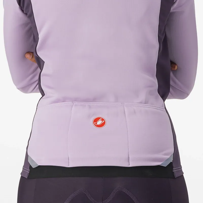 Castelli Transition 2 Women's Jacket in Orchid Petal/Night Shade-3