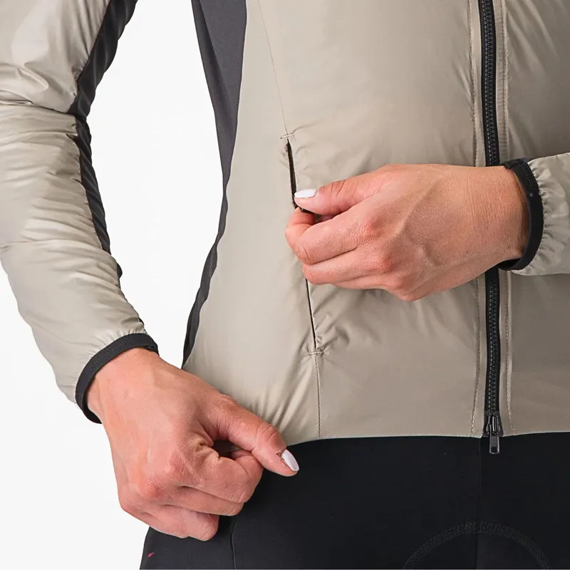 Castelli Unlimited 2 Women's Puffy Jacket in Clay/Dark Grey-3