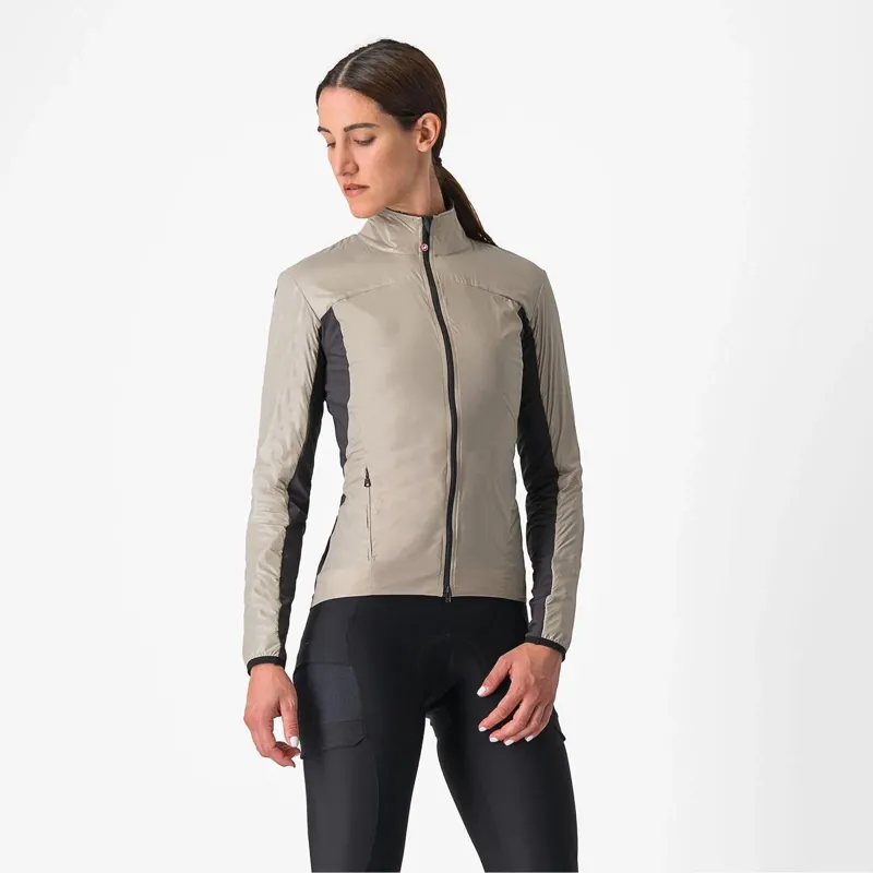 Castelli Unlimited 2 Women's Puffy Jacket in Clay/Dark Grey-8