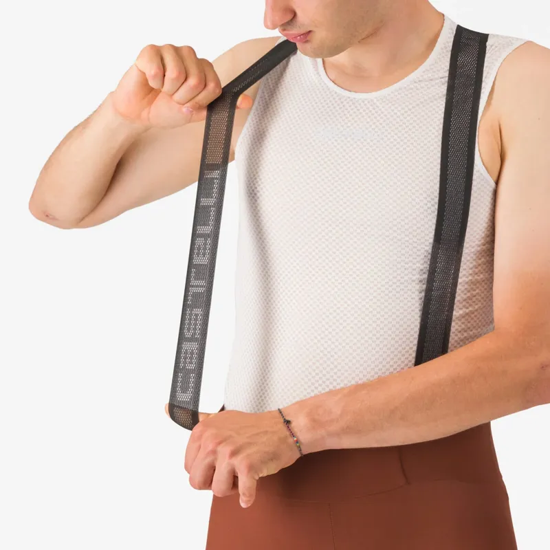 Castelli Espresso Bib Shorts in Deep Mocha-4