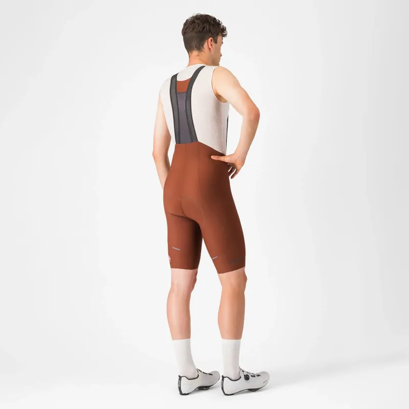 Castelli Espresso Bib Shorts in Deep Mocha-1