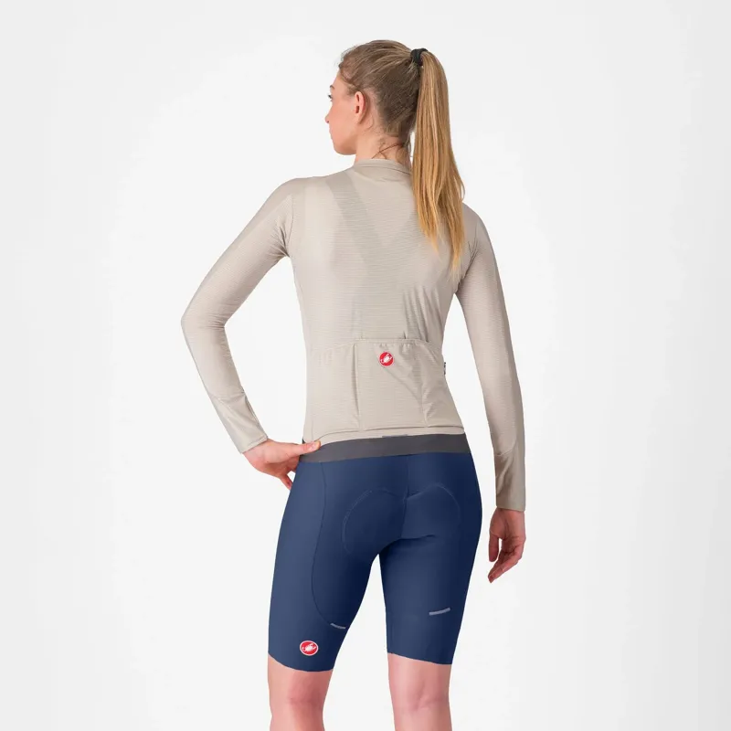 Castelli Espresso Women's DT Bib Shorts in Belgian Blue-1