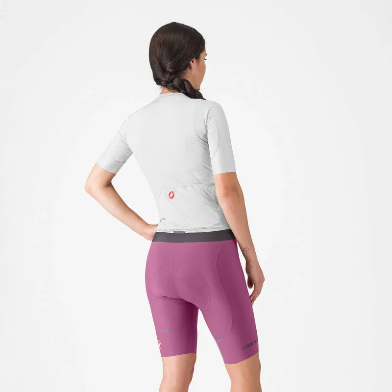 Castelli Espresso Womens Shorts in Deep Purple-1