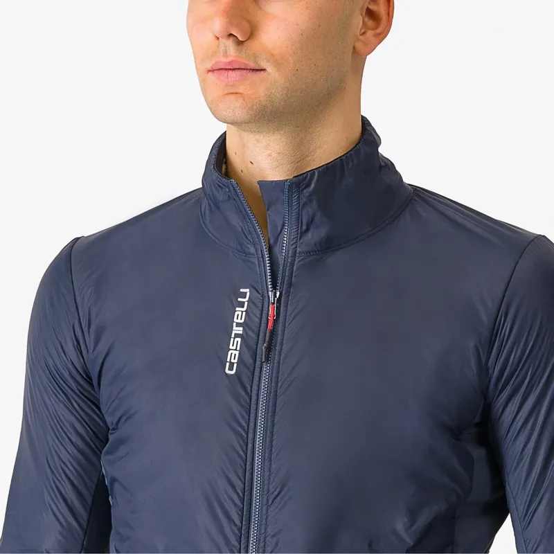 Castelli Fly Direct Jacket in Twilight Blue/Silver Grey-2