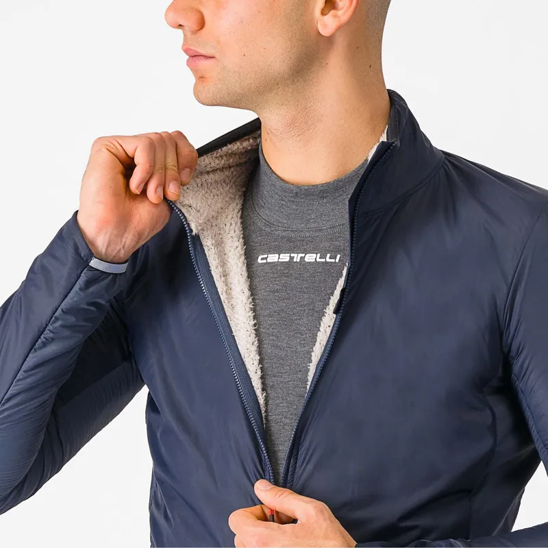 Castelli Fly Direct Jacket in Twilight Blue/Silver Grey-3