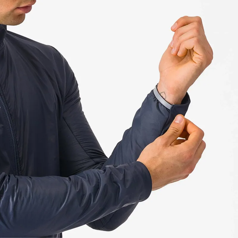 Castelli Fly Direct Jacket in Twilight Blue/Silver Grey-4