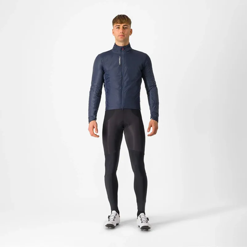 Castelli Fly Direct Jacket in Twilight Blue/Silver Grey-6