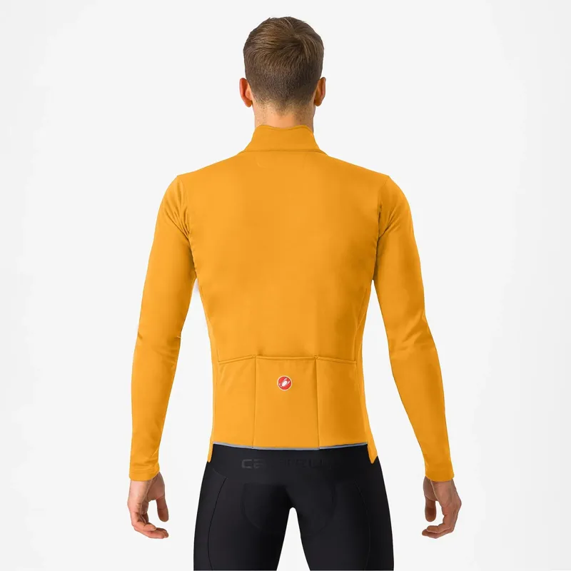 Castelli Espresso Air Jacket in Vivid Orange-1