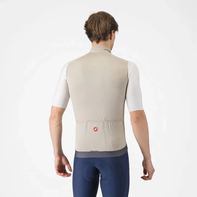 Castelli Espresso Sleeveless Vest in Clay/Dark Grey-1