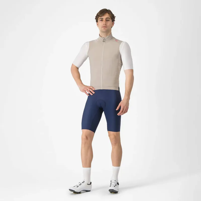 Castelli Espresso Sleeveless Vest in Clay/Dark Grey-4