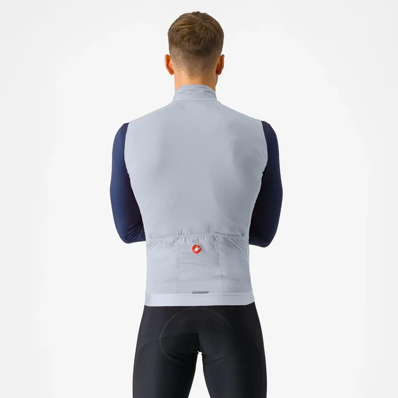 Castelli Espresso Vest in Winter Sky/Dark Grey-1