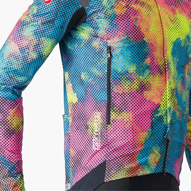 Castelli Perfetto Ltd RoS 2 Jacket in Multicolour Pop Fluo-3