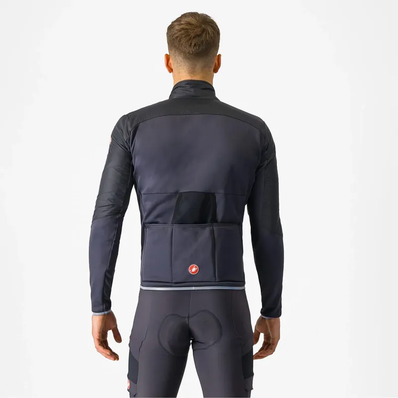 Castelli Unlimited Jacket in Light Black/Dark Grey-1