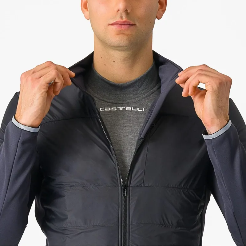 Castelli Unlimited Jacket in Light Black/Dark Grey-2