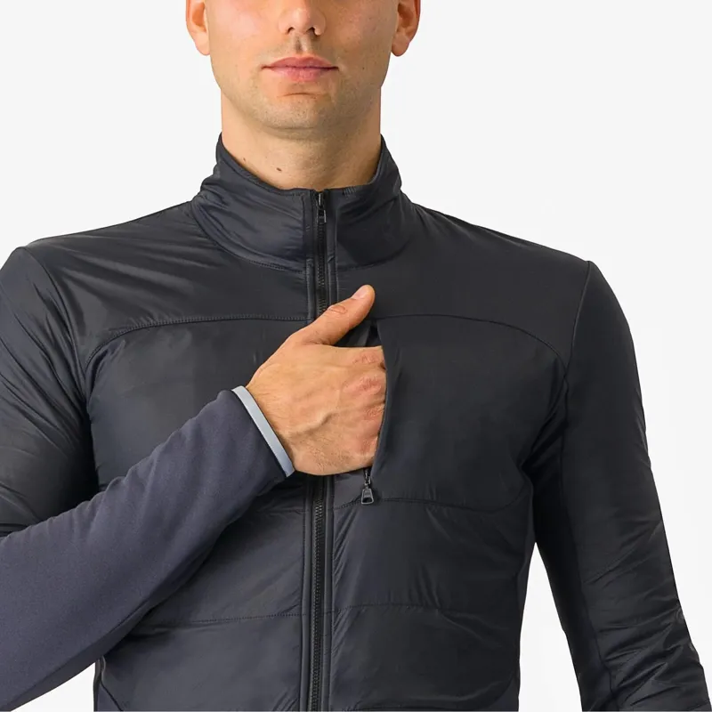 Castelli Unlimited Jacket in Light Black/Dark Grey-3