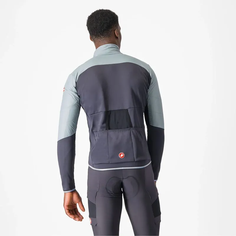 Castelli Unlimited Jacket in Defender Green/Dark Grey-1