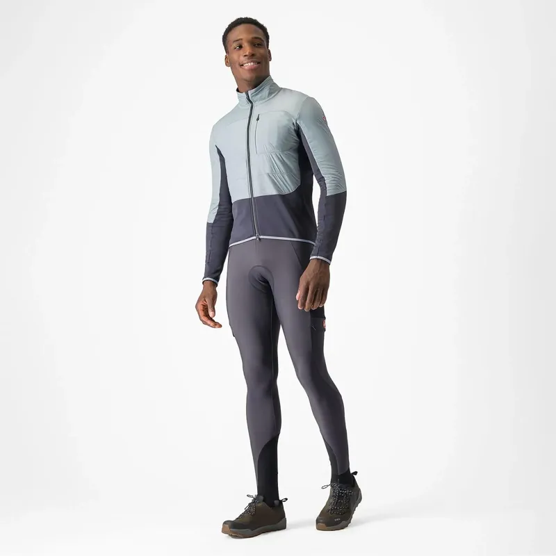 Castelli Unlimited Jacket in Defender Green/Dark Grey-6