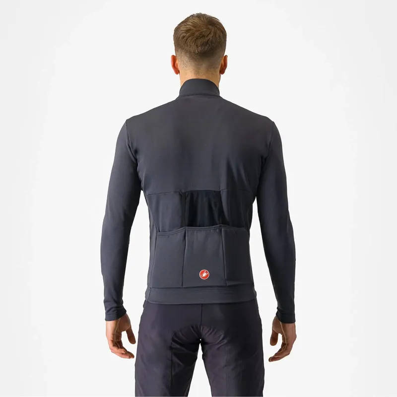 Castelli Unlimited Trail 2 Long Sleeve Jersey in Dark Grey-1