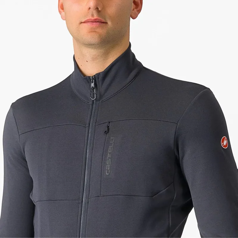 Castelli Unlimited Trail 2 Long Sleeve Jersey in Dark Grey-2