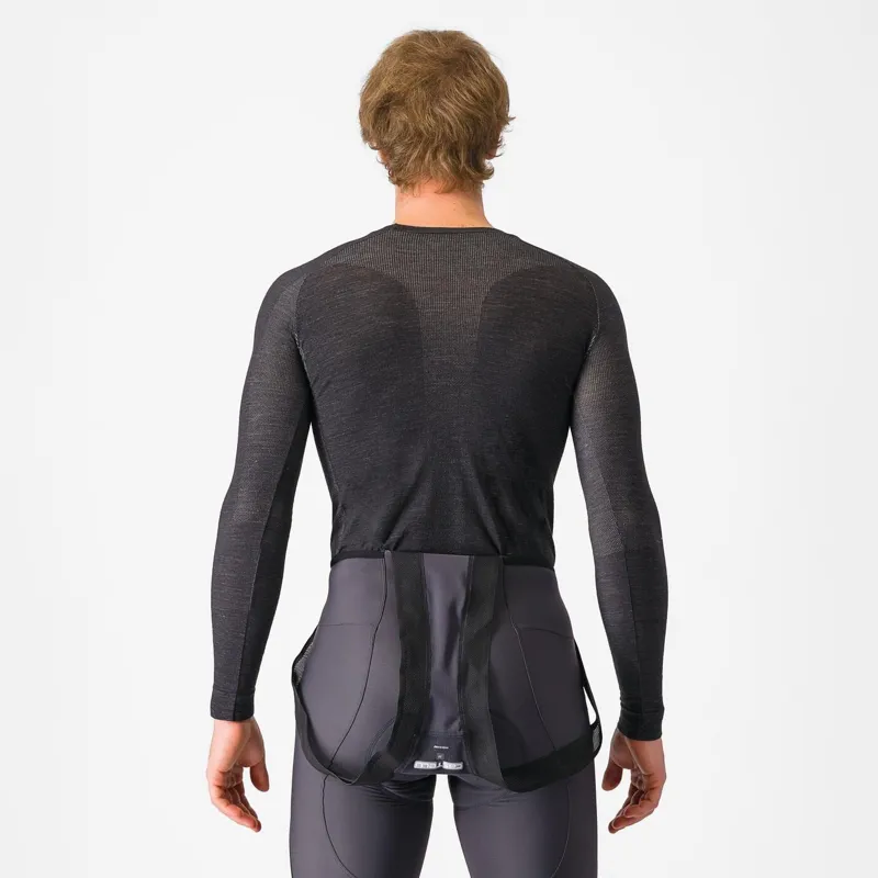 Castelli Merino Seamless Base Layer in Black-1