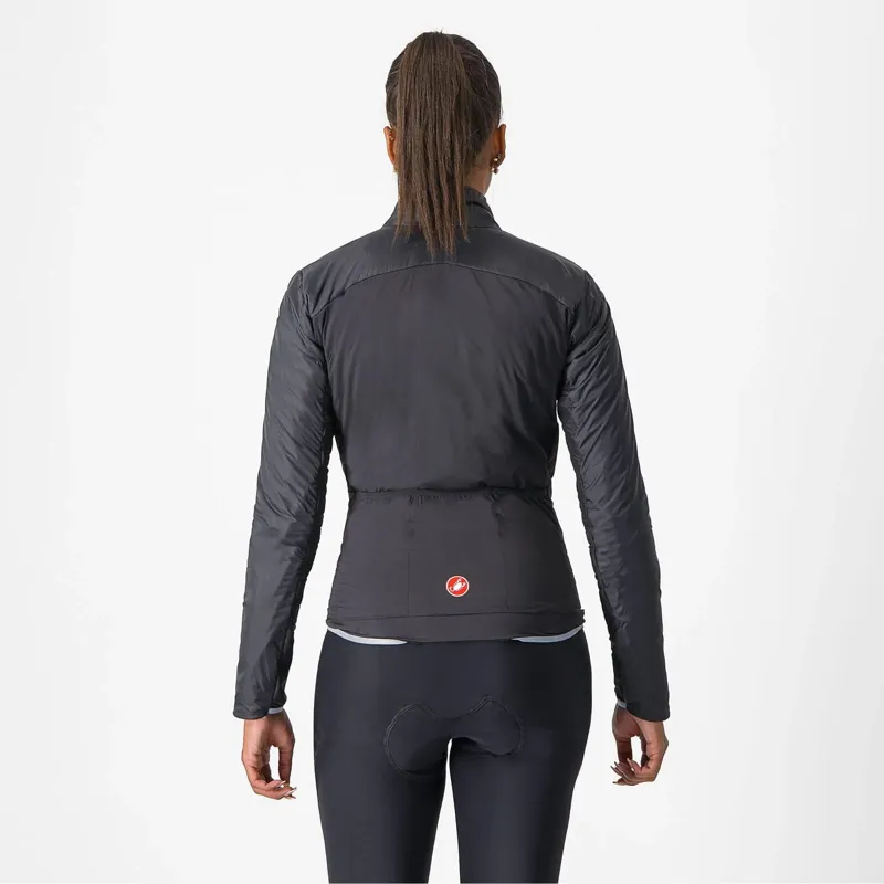 Castelli Fly Direct Women's Jacket in Light Black/Silver Grey-1