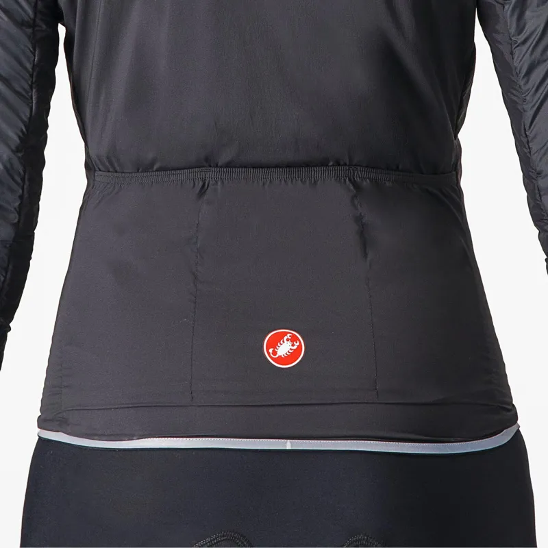Castelli Fly Direct Women's Jacket in Light Black/Silver Grey-4