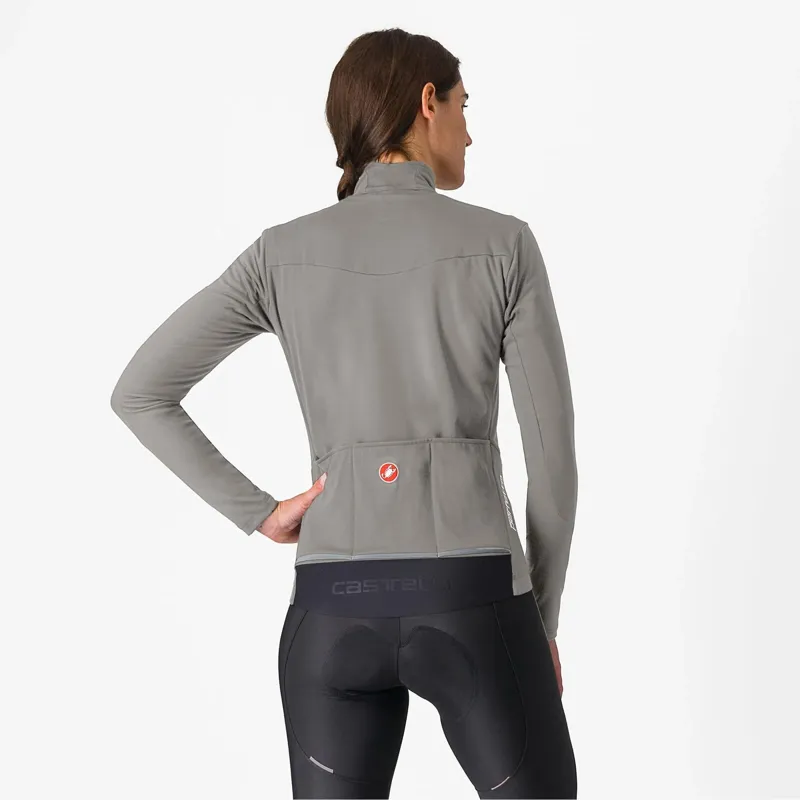 Castelli Perfetto Air Women's Jacket in Gunmetal Grey-1