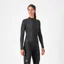  Castelli Espresso Thermal Women's Long Sleeve Jersey in Light Black