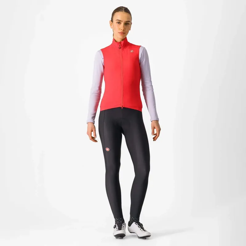 Castelli Espresso Women's Vest in Hibiscus-5