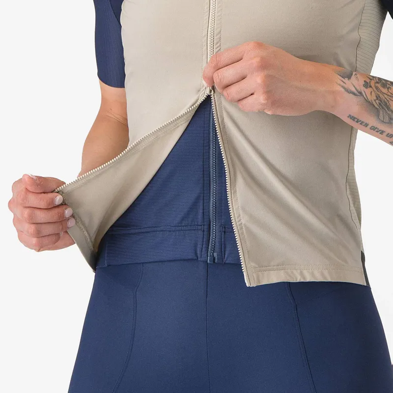 Castelli Espresso Women's Sleeveless Vest in Clay-4