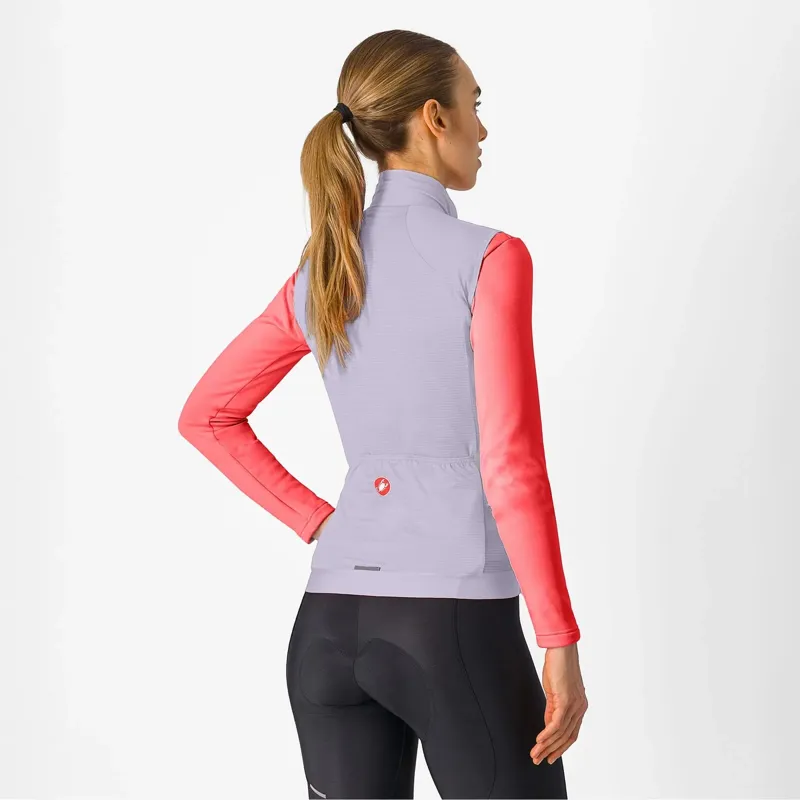 Castelli Espresso Women's Vest in Purple Mist/Deep Purple-1