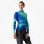 Castelli Phase Women's Long Sleeve Jersey in Multicolour Blue