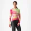 Castelli Phase Women's Long Sleeve Jersey in Multicolour Pink
