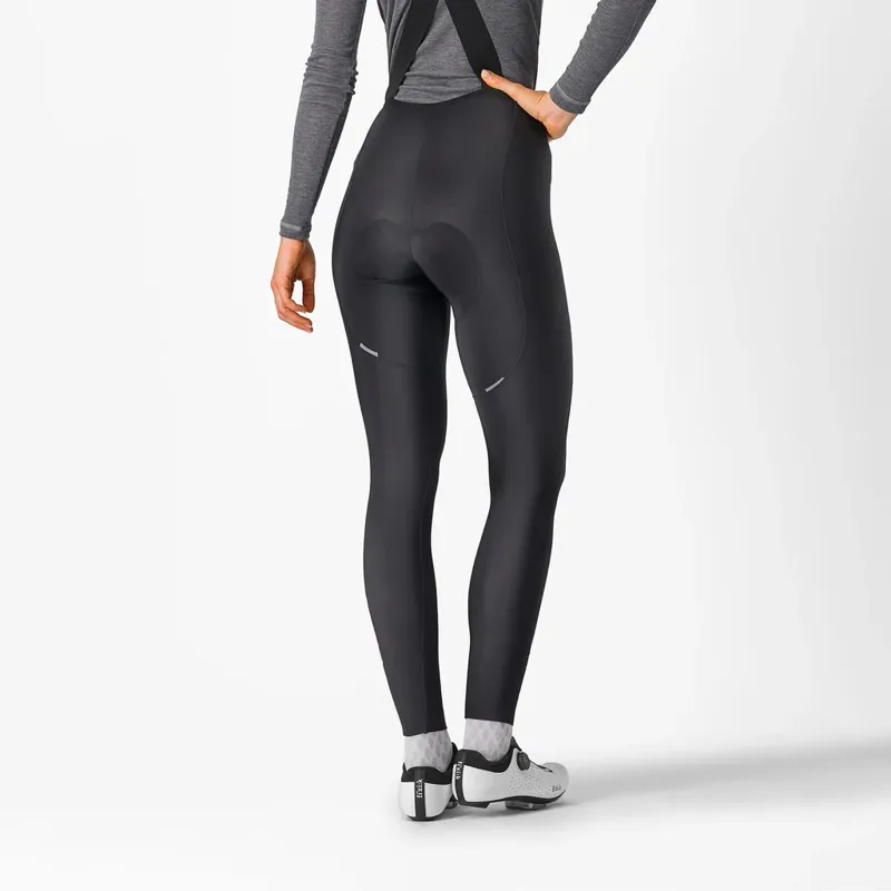 Castelli Espresso Women's DT Bib Tights in Black-3