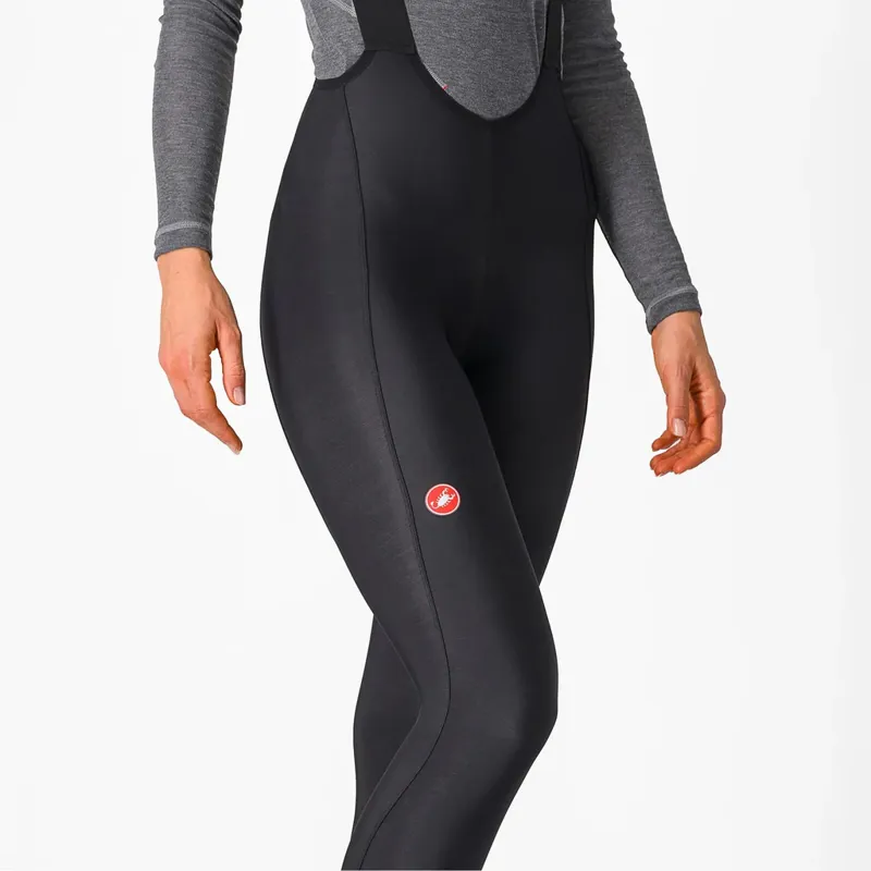 Castelli Espresso Women's DT Bib Tights in Black-4