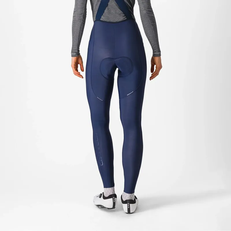 Castelli Espresso DT Women's Bib Tights in Belgian Blue-3