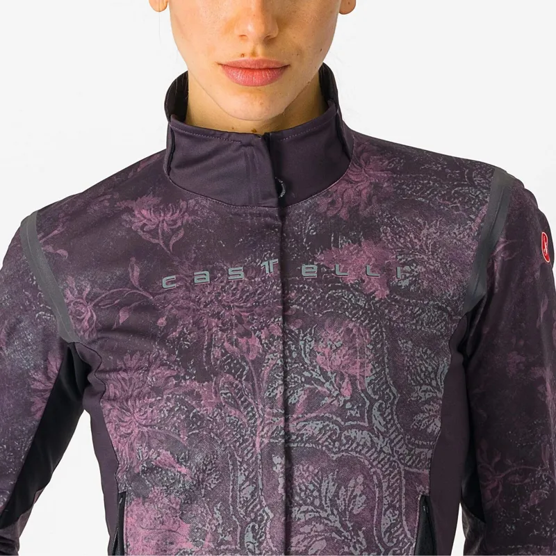  Castelli Perfetto Ltd RoS 2 Women's Jacket in Multicolour Violet-3