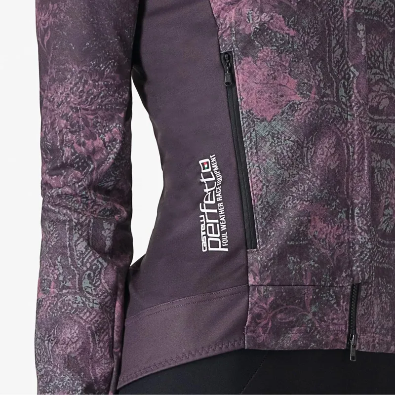  Castelli Perfetto Ltd RoS 2 Women's Jacket in Multicolour Violet-5