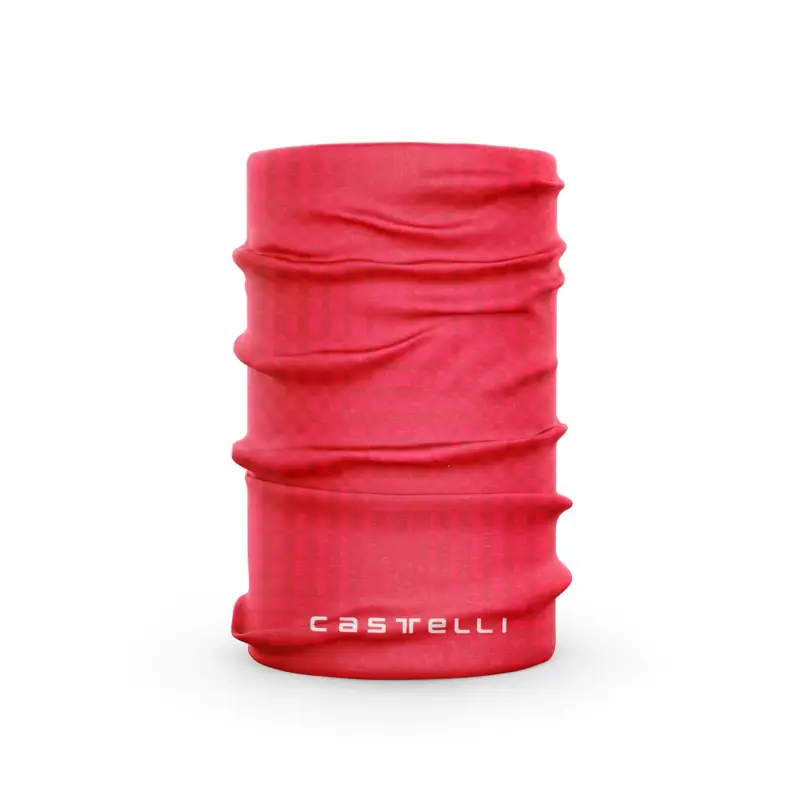 Balfes Bikes Castelli Como Women's Neck Warmer in Rich Red/White | Free postage over £30, £10 off first order, price match & 0% finance.