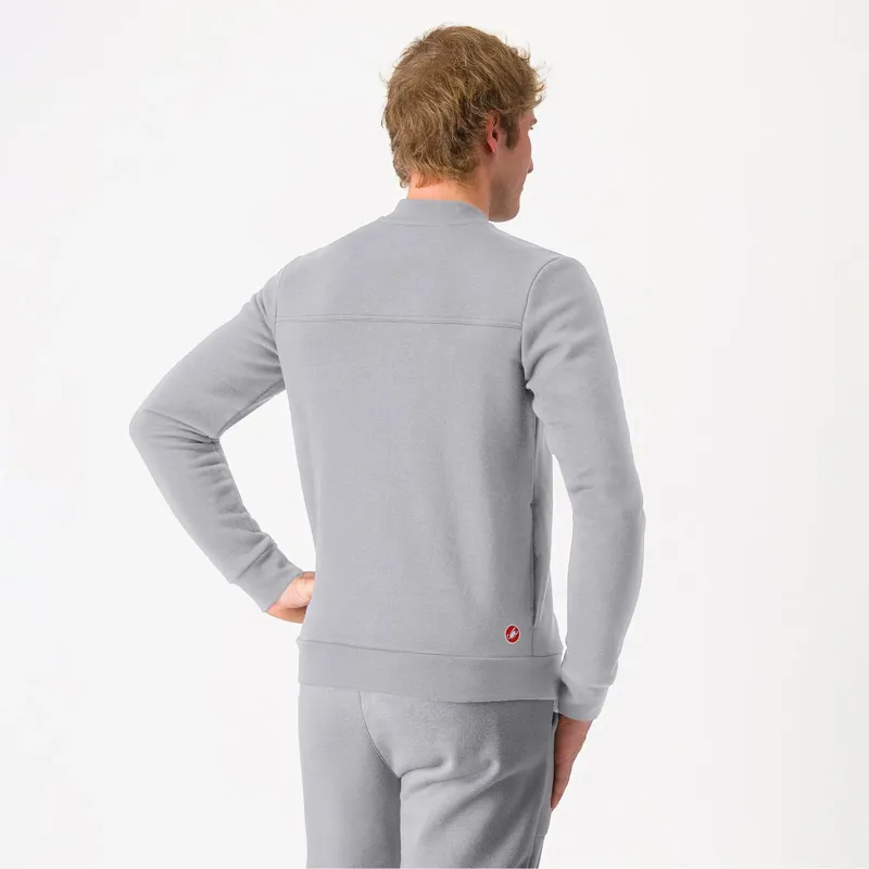 Castelli Classico Track Jacket in Cool Grey-1