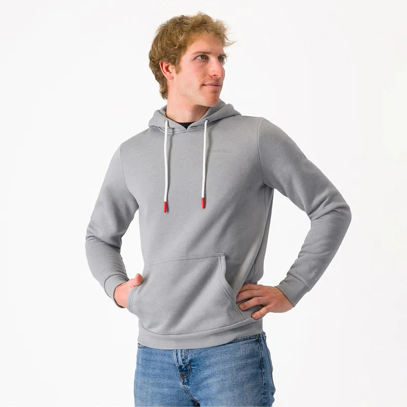 Castelli Classico Hoodie in Cool Grey