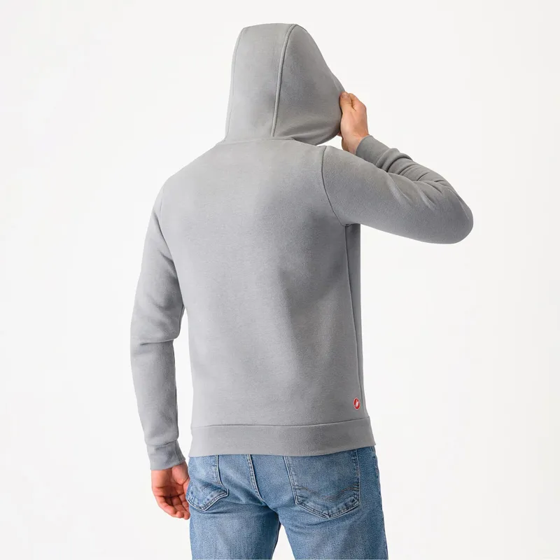 Castelli Classico Hoodie in Cool Grey-1