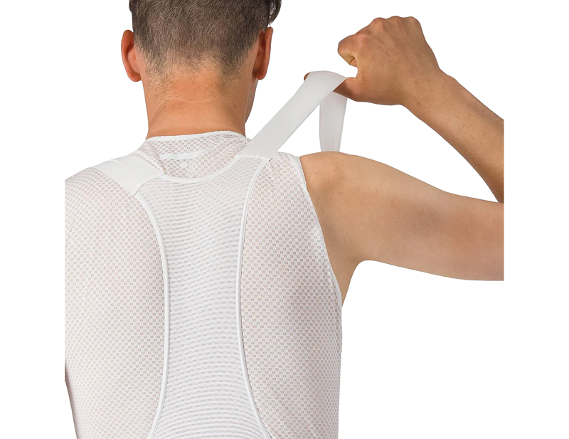 Castelli Free Aero Race S Bib Shorts in White-4