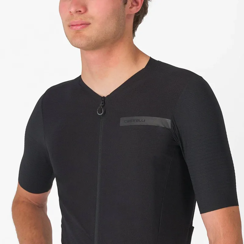 Castelli Premio Evo Short Sleeve Jersey in Light Black/Black-2
