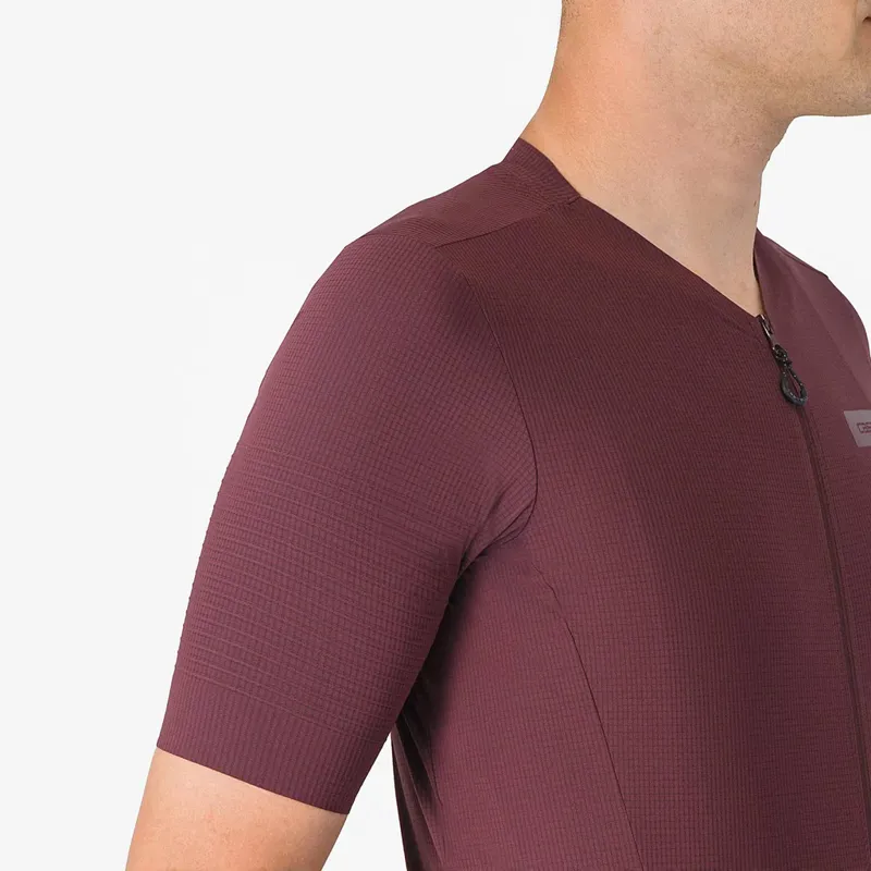 Castelli Premio Evo Short Sleeve Jersey in Deep Bordeaux-3
